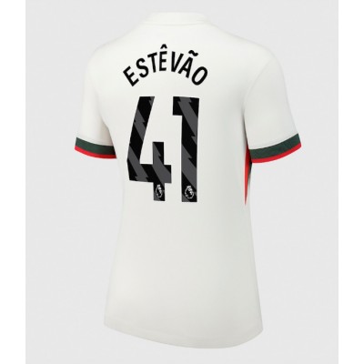 Maglie da calcio Chelsea Estevao Willian #41 Seconda Maglia Femminile 2025-26 Manica Corta Maglie da calcio Chelsea Estevao Willian #41 Seconda Maglia Femminile 2025-26 Manica Corta